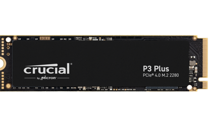 Fotografija izdelka Crucial P3 Plus 2TB 3D NAND NVMe PCIe M.2 SSD