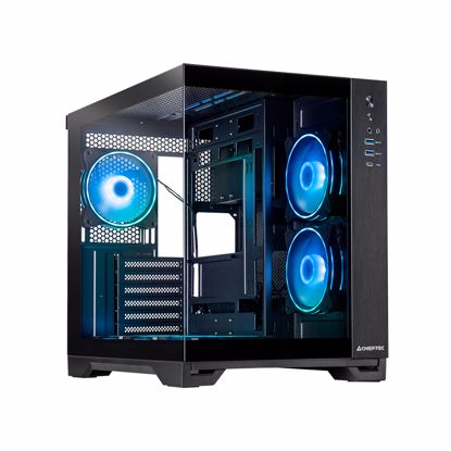 Fotografija izdelka Chieftec VISIO USB3.2 Gen2 ATX ohišje, črno
