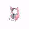 Fotografija izdelka Dodatek za slušalke Razer Kitty Ears V2 Quartz, roza
