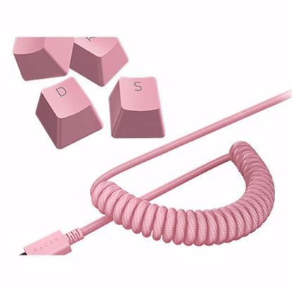 Fotografija izdelka Komplet tipk PBT Keycap Upgrade Set Razer, Quartz Pink