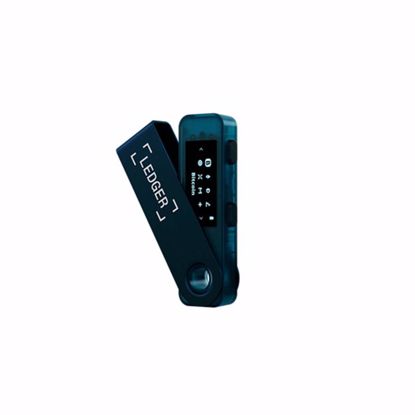 Fotografija izdelka Ledger Nano S Plus, denarnica za Bitcoin in druge kriptovalute, Sapphire Blue