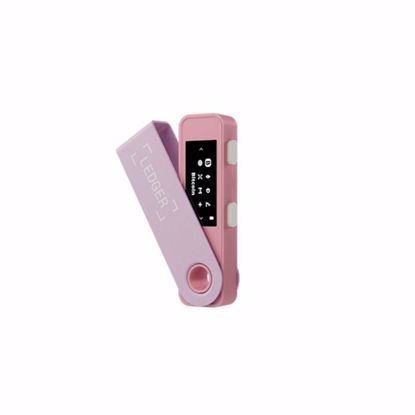 Fotografija izdelka Ledger Nano S Plus, denarnica za Bitcoin in druge kriptovalute, Pastel Pink