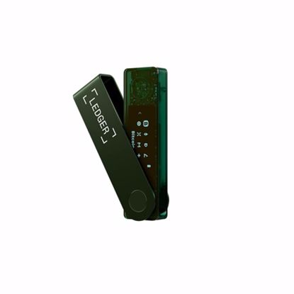 Fotografija izdelka Ledger Nano X, denarnica za Bitcoin in druge kriptovalute, Emerald Green