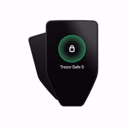 Fotografija izdelka Trezor Safe 5, denarnica za Bitcoin in druge kriptovalute, USB-C, črna