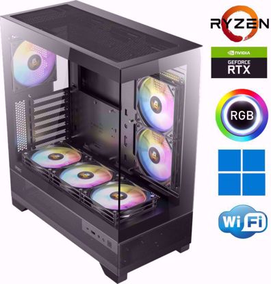 Fotografija izdelka @Gamer Ryzen9 9900X / 32GB DDR5 / SSD 2TB  NVMe / RTX 4070Ti SUPER 16GB / W11PRO