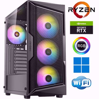 Fotografija izdelka @Gamer Ryzen7 5700X3D / 32GB DDR4 / SSD 2TB  NVMe / RTX 4060Ti-8GB / W11PRO