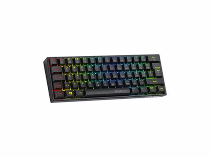Fotografija izdelka Tipkovnica UVI PRIDE Nano 60%, MX rdeča stikala, RGB, USB, SLO