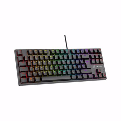Fotografija izdelka Tipkovnica UVI GREED MINI V2 TKL, Brown stikala, RGB, USB, SLO