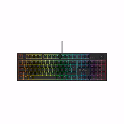 Fotografija izdelka Tipkovnica UVI PRIDE V2, optična clicky stikala, RGB, USB, SLO