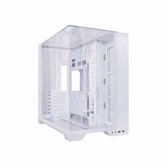 Fotografija izdelka Računalniško ohišje Lian Li O11 Vision Compact, ATX, Midi-Tower, kaljeno steklo, belo