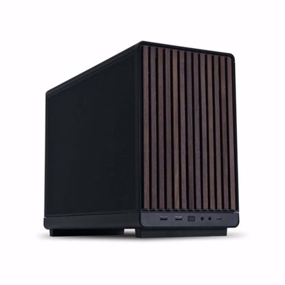 Fotografija izdelka Računalniško ohišje Lian Li DAN Cases A3 Wood, Mesh, Micro-ATX, črno
