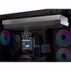 Fotografija izdelka Komplet za tekočinsko hlajenje AIO Liquid Cooler Lian Li HydroShift LCD 360 Fanless, črn