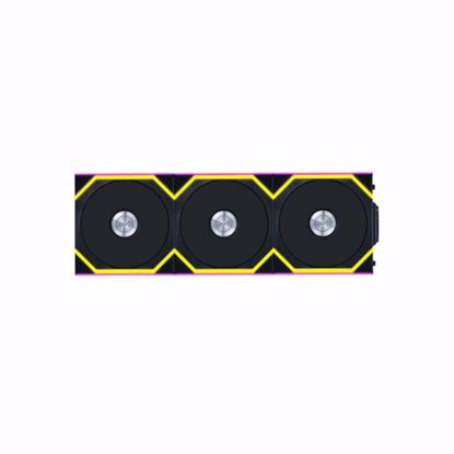 Fotografija izdelka Ventilator za ohišje Lian Li UNI FAN SL Wireless 120 ARGB PWM 120mm, 3 Pack + kontroller, črn