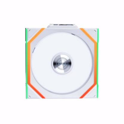 Fotografija izdelka Ventilator za ohišje Lian Li UNI FAN SL Wireless 120 Reverse Blade ARGB PWM 120mm, bel