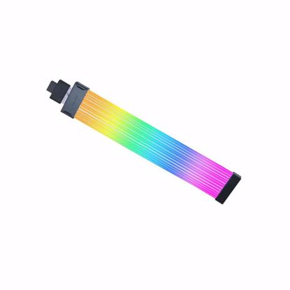 Fotografija izdelka Kabel Lian Li Strimer Wireless 12V-2x6, širok, RGB, za grafično kartico