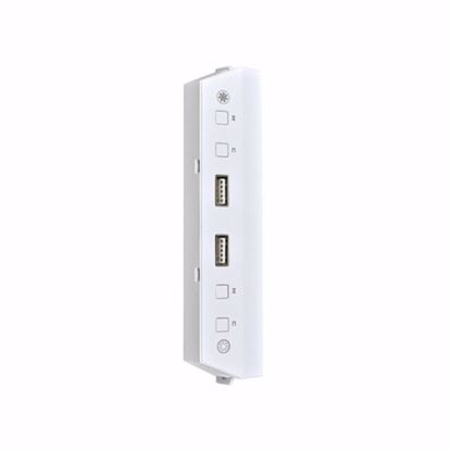 Fotografija izdelka Razširitveni kit za Lian Li Lancool 216, 2x USB-A 3.0, bel