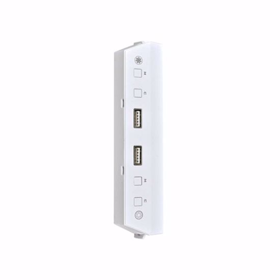 Fotografija izdelka Razširitveni kit za Lian Li Lancool 216, 2x USB-A 3.0, bel