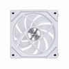 Fotografija izdelka Ventilator za ohišje Lian Li UNI FAN SL-INF 120 Reverse Blade, ARGB, PWM, 120mm, bel