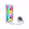 Fotografija izdelka Komplet za tekočinsko hlajenje AIO Liquid Cooler Lian Li GALAHAD II Trinity 240 SL-INF, ARGB, bel
