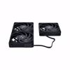 Fotografija izdelka Ventilator za ohišje Lian Li UNI FAN P28 PWM 120mm, 3 Pack + kontroler, črn