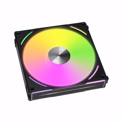Fotografija izdelka Ventilator za ohišje Lian Li UNI FAN AL140 V2 RGB PWM 140mm, črn