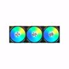 Fotografija izdelka Ventilator za ohišje Lian Li UNI FAN AL120 V2 RGB PWM 120mm, 3 Pack + kontroler , črn