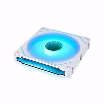 Fotografija izdelka Ventilator za ohišje Lian Li UNI FAN SL-INFINITY 140 ARGB PWM 140mm, bel