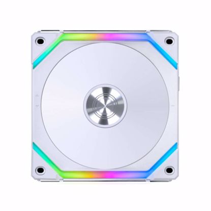 Fotografija izdelka Ventilator za ohišje Lian Li UNI FAN SL120 V2 RGB PWM 120mm, bel
