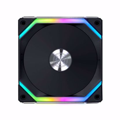 Fotografija izdelka Ventilator za ohišje Lian Li UNI FAN SL120 V2 RGB PWM 120mm, črn