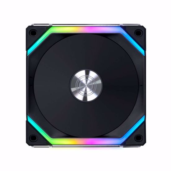 Fotografija izdelka Ventilator za ohišje Lian Li UNI FAN SL120 V2 RGB PWM 120mm, črn