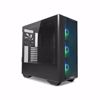 Fotografija izdelka Računalniško ohišje ATX Lian Li LANCOOL III Mesh RGB Midi-Tower, kaljeno steklo, črno