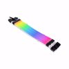 Fotografija izdelka Kabel Lian Li Strimer Plus V2 Triple 8-Pin RGB PCIe, za grafično kartico, 30 cm