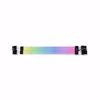 Fotografija izdelka Kabel Lian Li Strimer Plus V2 Dual 8-Pin RGB, PCIe, za grafčno kartico, 30 cm