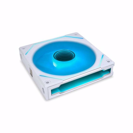 Fotografija izdelka Ventilator za ohišje Lian Li UNI FAN SL-INFINITY 120 ARGB PWM 120mm, bel