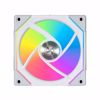 Fotografija izdelka Ventilator za ohišje Lian Li UNI FAN SL-INFINITY 120 ARGB PWM 120mm, bel