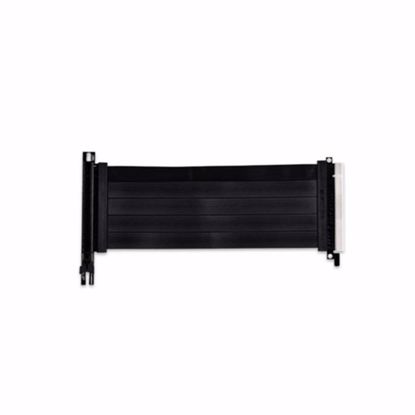 Fotografija izdelka Kabel Lian Li Case Riser PCI-e 4.0 X16, 200mm, črn, 20 cm