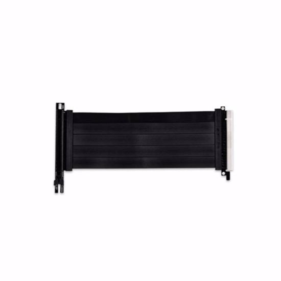 Fotografija izdelka Kabel Lian Li Case Riser PCI-e 4.0 X16, 200mm, črn, 20 cm