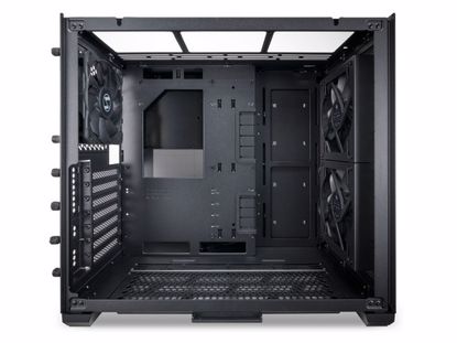 Fotografija izdelka Računalniško ohišje Lian Li O11 Air Mini, ATX, Midi-Tower, kaljeno steklo, črno