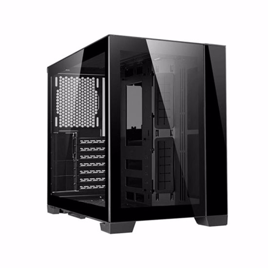 Fotografija izdelka Računalniško ohišje Lian Li O11 Dynamic Mini, ATX, Midi-Tower, kaljeno steklo, črno