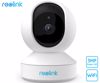 Fotografija izdelka Reolink E320 IP kamera, 3MP Super HD, WiFi, vrtenje in nagibanje, IR nočno snemanje, aplikacija, dvosmerna komunikacija, pametni alarm, bela
