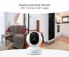 Fotografija izdelka Reolink E320 IP kamera, 3MP Super HD, WiFi, vrtenje in nagibanje, IR nočno snemanje, aplikacija, dvosmerna komunikacija, pametni alarm, bela
