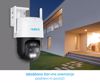 Fotografija izdelka Reolink TrackMix G765 IP kamera, dva objektiva, 2K 4MP Super HD, vrtenje in nagibanje, IR nočno snemanje, LED reflektor, aplikacija, vodoodpornost, dvosmerna komunikacija, bela