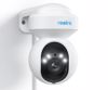 Fotografija izdelka Reolink E560P IP kamera, PoE, 4K 8MP Ultra HD, vrtenje in nagibanje, IR nočno snemanje, LED reflektorji, aplikacija, vodoodporna, dvosmerna komunikacija, bela