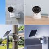 Fotografija izdelka Reolink ARGUS B730 IP kamera, 4K 8MP Ultra HD, Dual WiFi, 4800mAh baterija, vrtenje in nagibanje, barvno nočno snemanje, LED reflektorji, aplikacija, vodoodpornost, dvosmerna komunikacija, bela