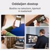 Fotografija izdelka Reolink ARGUS B730 IP kamera, 4K 8MP Ultra HD, Dual WiFi, 4800mAh baterija, vrtenje in nagibanje, barvno nočno snemanje, LED reflektorji, aplikacija, vodoodpornost, dvosmerna komunikacija, bela