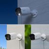 Fotografija izdelka Reolink P330 IP kamera, 4K 8MP Ultra HD, PoE, barvno nočno snemanje, LED reflektor, aplikacija, IP66 vodoodpornost, dvosmerna komunikacija, bela