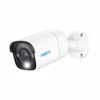 Fotografija izdelka Reolink P340 IP kamera, 12MP Ultra HD, PoE, barvno nočno snemanje, LED reflektor, aplikacija, IP67 vodoodpornost, dvosmerna komunikacija, bela