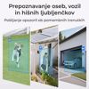 Fotografija izdelka Reolink P340 IP kamera, 12MP Ultra HD, PoE, barvno nočno snemanje, LED reflektor, aplikacija, IP67 vodoodpornost, dvosmerna komunikacija, bela