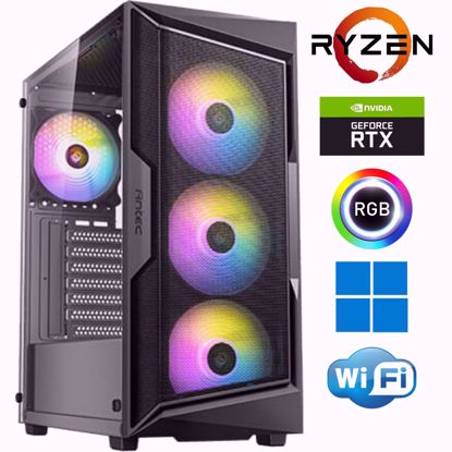 Fotografija izdelka @Gamer Ryzen7 5700X3D / 32GB DDR4 / SSD 2TB  NVMe / RTX 4070-12GB / W11PRO