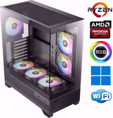 Fotografija izdelka @Gamer Ryzen9 9900X / 32GB DDR5 / SSD 2TB  NVMe / AMD RX9070 XT 16GB / W11PRO